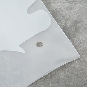 Bolsa con Cierre de Cremallera de EVA Esmerilada al por Mayor para Ropa Interior y Trajes de Baño, Bolsa con Cremallera Deslizante de Diseño Personalizado para Ropa - Product Image 3