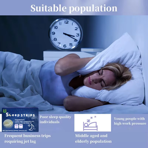 Tiras de Melatonina OEM ODM de 3 mg, Film Oral con Vitamina B6 al 98% y GABA para un Sueño Profundo, para Hombres y Mujeres, con Sabor a Menta - Product Image 3