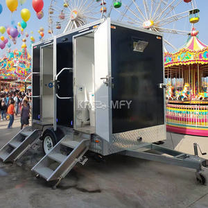 Baño Móvil 2025, Remolque de Baño Portátil de Lujo con Ducha - Product Image 2