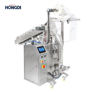 Machine verticale de type seau pour le remplissage et l'emballage automatique de granulés irréguliers en sacs plastiques, pour aliments, snacks, produits chimiques, à moteur. - Product Image 2