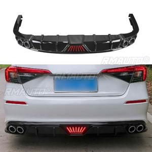 Protector de Parachoques Trasero para Honda Civic 11ª Generación 2022-2023, Difusor, Kit de Carrocería, Accesorios para Auto - Product Image 2