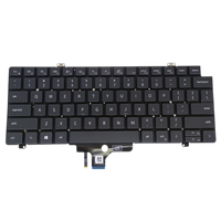 Clavier d'ordinateur portable rétroéclairé en anglais américain pour Dell Latitude 5420 5430 5440 7420 7430 7520 0MXWY0 01VJ7V 0CW3R5 Clavier neuf noir