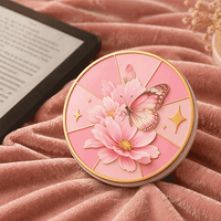 Poignées métalliques personnalisées pour liseuses Kindle, supports de doigts compatibles, poignée magnétique pour tablette en émail dur, support de téléphone