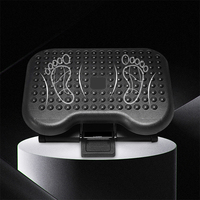 Repose-pieds ergonomique réglable en hauteur avec repose-pieds de loisirs de massage pour le bureau