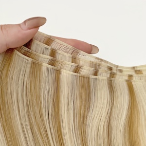 Extensiones de Cabello Ruikang para Genius Weft, Cabello Remy Europeo, Técnica de Doble Trama, Cabello Humano de Alta Calidad - Product Image 6