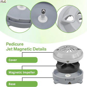Piezas de chorro para silla de pedicura, cabezal de chorro magnético, cubierta de chorro magnética, para salón de belleza, Whirlpool - Product Image 6