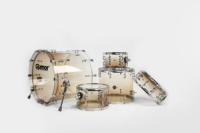 Professional Crystal Shine Series Acrylic Drum Set High-End 5-Piece Glamor Drum Instrument Kits