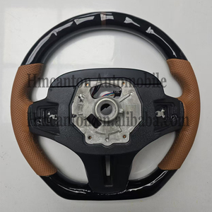 Volant de voiture en cuir perforé noir piano le plus populaire pour BMW Série G M3 G20 G30 G80 M4 G82 M5 CS - Product Image 6