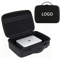 Étui de protection rigide en EVA personnalisable en usine pour Mac Mini, organisateur portable antichoc avec poignée et poche en filet