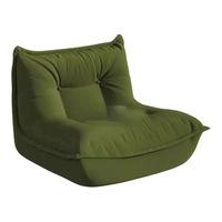 Canapé compressé moderne et confortable Chaise Canapé de paresseux de style minimaliste Canapé de sol sophistiqué pour les jeux