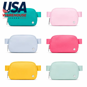 USA Oversea Warehouse Superior Quality Waterproof 1L Women Fanny Pack Crossbody <b>Belt</b> Bag Great for Running Travel - Product Image 1