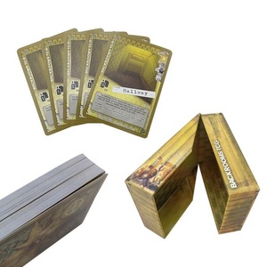 Cartes de <span class=keywords><strong>jeu</strong></span> TCG personnalisées imprimées avec un design de logo personnalisable et un emballage en papier - Product Image 2