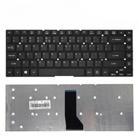 Nuevo teclado para ordenador portátil estadounidense y ruso para Acer Aspire 3830 3830T 3830TG 4755 4755G 4830 E5-411 421 E5-471 ES1-411 511 ES1-431 V3-471