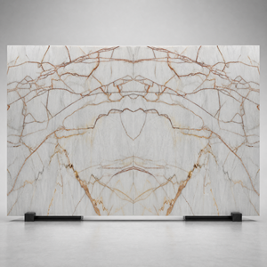 Prezzo Lastra di Marmo Breccia Medicea di Lusso |   Lastra di Pietra Italiana Rossa Ruggine con Venature Dorate per Pareti Decorative, Piani Tavolo e Arredamento Casa - Product Image 3
