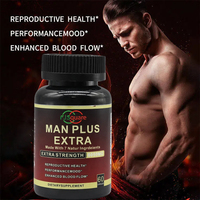 Capsules de Maca et Ginseng de Haute Qualité pour Hommes - Soutien Énergétique Masculin - Capsules Énergisantes pour Hommes Forts