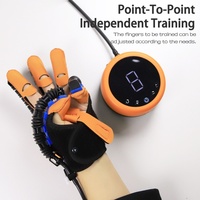 Équipement d'entraînement intelligent pour les doigts, RobotHand, fonction de flexion et d'extension, gant de massage à cinq doigts, alimenté par USB