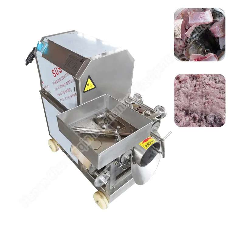 Fish bone separator belt Fish Bone Separating Equipment fish filleting / deboning machine