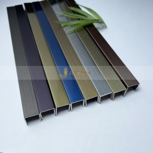 Perfil en U de Acero Inoxidable Arquitectónico Moderno EX293 con Acabado Duradero para Decoración de Paredes Interiores (Garantía de Más de 5 Años) - Product Image 5