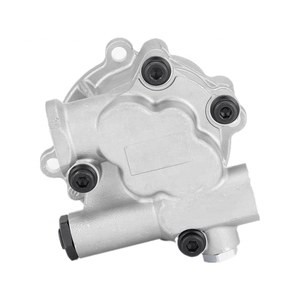 Pompa Pilot Excavator, SK200-8 Pilot K3V112 pompa hidrolik Gear dengan tiga pipa untuk penggantian Kobelco - Product Image 4