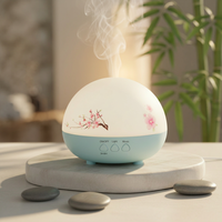 Diffuseur d'arômes ultrasonique à LED pour huiles essentielles d'aromathérapie, humidificateur d'air, vente en gros