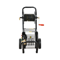 LORDMATE 2400W 220V Nouvelle Nettoyeuse Haute Pression Électrique Portable pour Voiture, Nettoyeur Manuel Haute Pression en Plastique pour Atelier