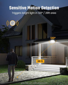 Projecteurs solaires à détecteur de mouvement 113 LED 7000K avec câble de 16 pieds, 3 modes, du crépuscule à l'aube, étanches IP65 pour jardin, grange, véranda, patio - Product Image 4