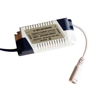 12-18 Wát DC 36-65V 300mA nhựa nhà ở Led điều khiển liên tục hiện tại nội bộ IC cho bóng đèn ánh sáng 03 <span class=keywords><strong>Series</strong></span> 18 wát LED cung cấp điện - Product Image 1