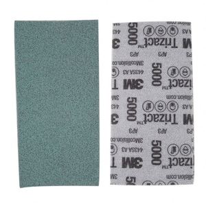 3M Trizact Hookit Foam papel de <span class=keywords><strong>lija</strong></span> cuadrado esponja papel de <span class=keywords><strong>lija</strong></span> 3000/5000 granos <span class=keywords><strong>para</strong></span> lijadoras orbitales aleatorias - Product Image 3