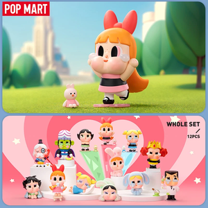 สินค้าขายดี POP MART <span class=keywords><strong>CRYBABY</strong></span> X Powerpuff Girls ซีรีส์ กล่องสุ่มลุ้นของขวัญ โดย <span class=keywords><strong>Molly</strong></span> 1 ชิ้น/12 ชิ้น กล่องสุ่มฟิกเกอร์น่ารัก ของเล่น ของขวัญวันเกิด - Product Image 2