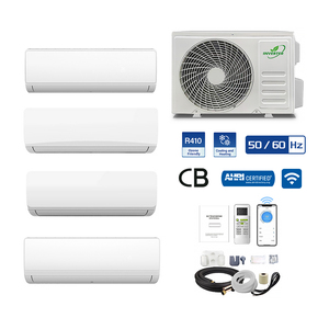Aire Acondicionado Split de 12000 BTU con Refrigerante R32, de Pie, con Alimentación CC, para Calefacción y Refrigeración, para Uso en Hoteles y Hogares - Product Image 3