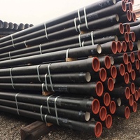 Tuyau en fonte ductile GGG50 anti-corrosion avec revêtement en mortier ciment et époxy bleu, raccord à emboîtement pour l'approvisionnement en eau souterrain dans les déserts