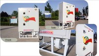 Machine à éliminer les germs de maïs et à fabriquer des gruons de son de maïs avec moteur, haute efficacité, technologie brevetée