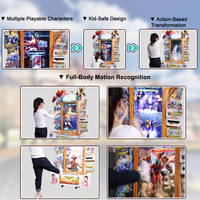 Máquina de Juegos Arcade para Niños Hero Of Robots Go Ce, Máquina de Juegos Electrónica que Funciona con Monedas para Niños