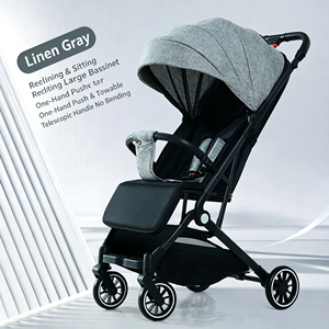 JXB Hochwertiger Kinderwagen Leichter Faltbarer Tragbarer Kinderwagen Reisesystem für Neugeborene und Kleinkinder - Product Image 3