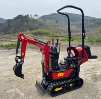 Mini-excavatrice Antspower CX006 600 kg (certifiée EPA/CE) avec moteur Kubota, livraison rapide 2026, micro-excavatrice compacte