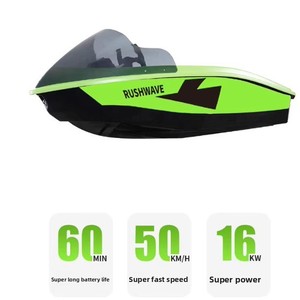 Bote Kart de 16kw - Mini Carding Surfing Multifuncional para Pesca y Deportes Acuáticos, Esquí Acuático MULTIFUNCIONAL para Deportes Acuáticos - Product Image 5