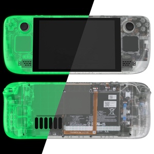 Extremerate เรืองแสงสีเขียวเข้มกำหนดเองเปลือกชุดเต็มพร้อมปุ่มสำหรับ Steam Deck คอนโซล LCD - Product Image 1