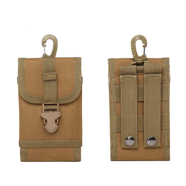 Best Wholesale Nylon Camouflage Tactical Molle Phone Holster Outdoor Belt Waist Bags Utility EDC Mobile Phone Pouch