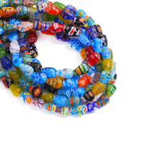 Perles aviateur en verre pour fabrication de bijoux, pièces, couleurs mixtes, en forme de goutte, pour collier, Bracelet, fabrication artisanale, DIY