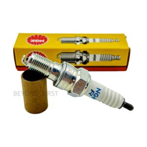 NGK เทียนจุดระเบิดรถยนต์ของแท้ CR9EH-9 7502สำหรับ<span class=keywords><strong>ฮ</strong></span><span class=keywords><strong>อน</strong></span><span class=keywords><strong>ด้า</strong></span>รถ<span class=keywords><strong>จักรยานยนต์</strong></span> CBR250R CBR250RR 1988.5 ~ <span class=keywords><strong>250</strong></span> CC - Product Image 1