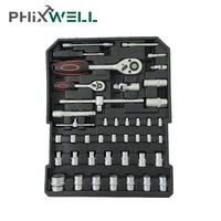 Coffret d'Outils Robuste 186 Pièces pour Électricien, Kit de Maintenance Spécialisé, Outils Manuels Multifonctions pour Bricolage et Maison
