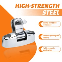 Accessoires Shenghui acier inoxydable 316 matériel marin à dégagement rapide Base Bimini charnière pivotante supérieure pont bateaux à montage latéral
