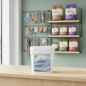 Arena para Gatos Mineral de Aglutinación Rápida, Control de Olores, 99% Libre de Polvo, Altamente Absorbente, Diseño de Arena Triturada con Formas Mixtas, Azul, 8kg/10L - Product Image 1