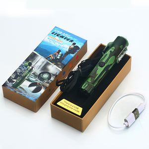 2025 Hot Sale Waterproof Safety System Custom logo Rechargeable <b>Candle</b> Cross Arc USB Lighter for Outdoor - Product Image 6