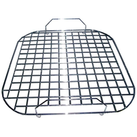 Grille de barbecue en acier inoxydable 304 de qualité commerciale, en forme de V, pour cuisson au charbon de bois en extérieur, résistante à la chaleur