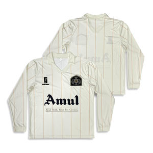 เสื้อยืดแขนยาวสั่งทำเสื้อกีฬาฟุตบอลเสื้อปักโลโก้ขนาดพิเศษ - Product Image 2