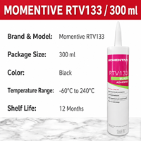 Momentive RTV133 Noir Adhésif Silicone RTV Scellant Ignifuge UL94 V-0 Haute Température