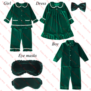 高級クリスマスパジャマファミリーマッチキッズガールズパジャマセットレッドベビーパジャマボーイズクリスマスチルドレンpjs在庫あり - Product Image 3