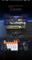 Gamwing M3 Pro + Convertisseur de manette de jeu pour téléphone portable pour Android Clavier de jeu Souris de jeu