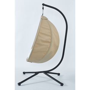 Sillón Colgante de Hierro Moderno Personalizado para Jardín/Patio, Cesta Colgante Metálica, Columpio, Nueva <span class=keywords><strong>Hamaca</strong></span> <span class=keywords><strong>Reclinable</strong></span> para Exteriores/Balcón - Product Image 3